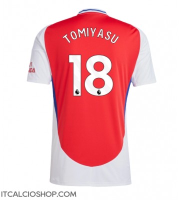Arsenal Takehiro Tomiyasu #18 Prima Maglia 2024-25 Manica Corta